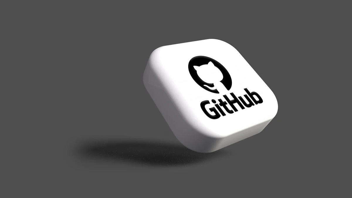 White dice printed with the black GitHub Octocat logo, a nod to GitHub's Copilot Fusion and Octoverse 2026 news