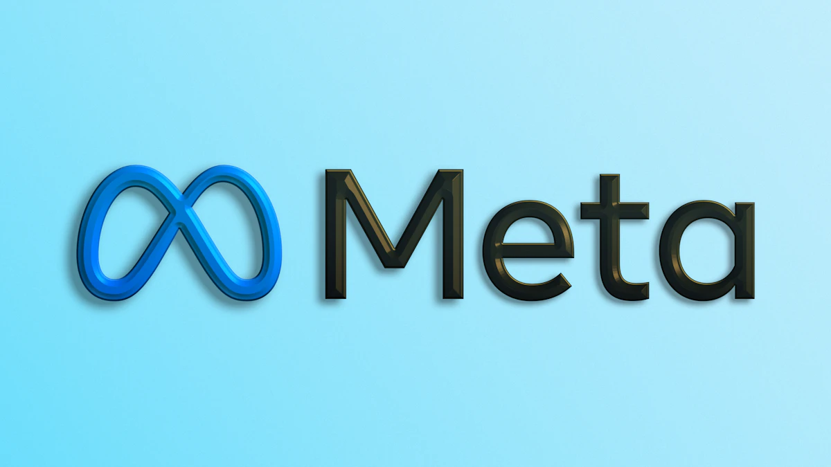 Blue and black Meta logo, the company behind the Muse AI app whose shared chats were found in DNS records