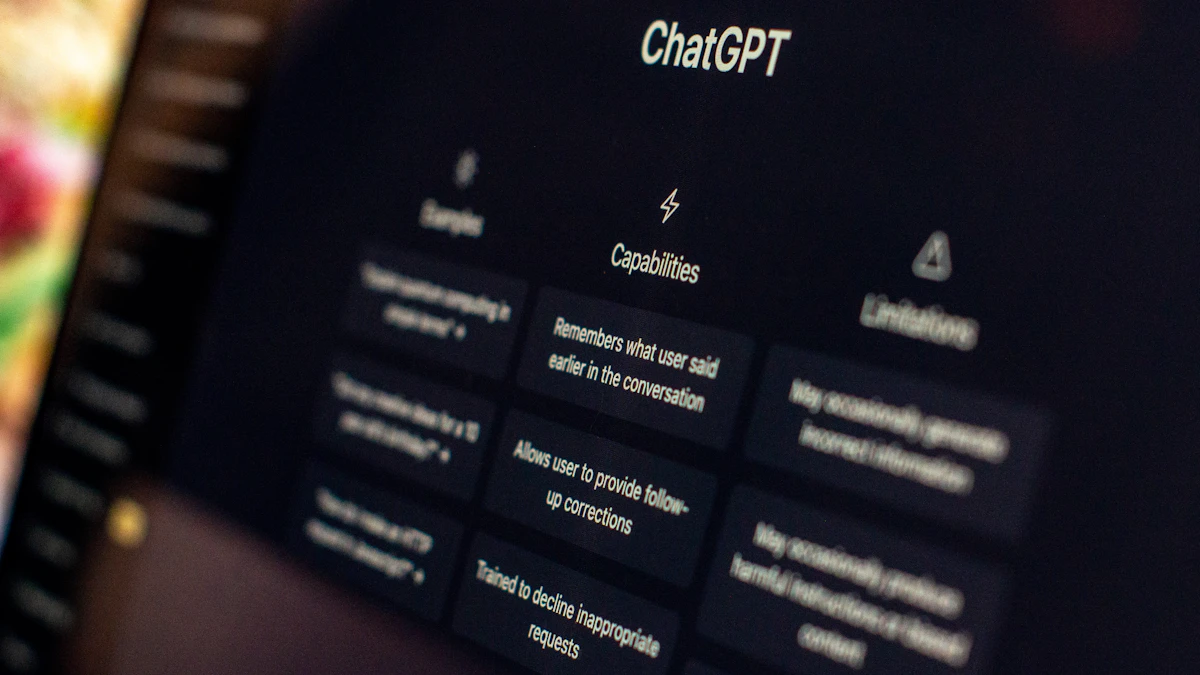 Close view of a ChatGPT menu on a computer screen, the place to start when you upload a PDF for answers